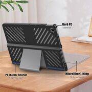 Husa pentru Lenovo Tab Plus 11.5, cu functie wake-up/sleep, protectie 360 - albastru