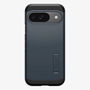 Husa Google Pixel 9 Spigen Tough Armor, metal slate
