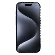Husa pentru  iPhone 15 Pro Max CarbonFiber UltraSlim, Lightweight, gri