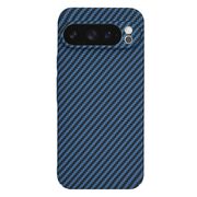 Husa pentru  Google Pixel 9 Pro XL CarbonFiber UltraSlim, Lightweight, albastru