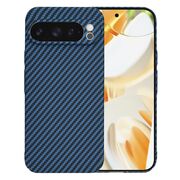 Husa pentru  Google Pixel 9 Pro XL CarbonFiber UltraSlim, Lightweight, albastru