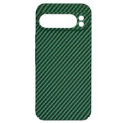 Husa pentru  Google Pixel 9 Pro XL CarbonFiber UltraSlim, Lightweight, verde