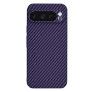 Husa pentru  Google Pixel 9 Pro CarbonFiber UltraSlim, Lightweight, mov