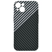 Husa pentru  iPhone 13 CarbonFiber UltraSlim, Lightweight, gri
