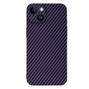 Husa pentru  iPhone 14 CarbonFiber UltraSlim, Lightweight, mov