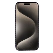Husa pentru  iPhone 15 Pro Max CarbonFiber UltraSlim, Lightweight, mov