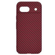 Husa pentru  Google Pixel 8a CarbonFiber UltraSlim, Lightweight, bordeaux