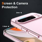 Husa pentru  Google Pixel 9 Pro XL, Anti-Shock 1.5mm, cu protectie lentile, transparent