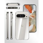 Husa pentru  Google Pixel 9 / 9 Pro, Anti-Shock 1.5mm, cu protectie lentile, transparent