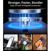 Husa pentru  iPhone 16 Pro Max cu MagSafe, Ghost Series, frosted - albastru