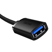 Cablu extensie USB, 1m Baseus AirJoy Series, negru