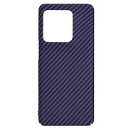 Husa pentru  Motorola Edge 50 Ultra CarbonFiber UltraSlim, Lightweight, mov