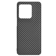 Husa pentru  Motorola Edge 50 Ultra CarbonFiber UltraSlim, Lightweight, negru