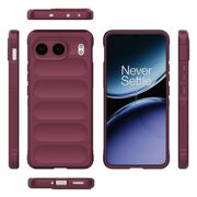 Husa pentru  OnePlus Nord 4 Liquid Silicone, Microfibre Lining, Non-Slip Airbag Design, bordeaux