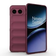 Husa pentru  OnePlus Nord 4 Liquid Silicone, Microfibre Lining, Non-Slip Airbag Design, bordeaux