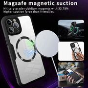 Pachet 360: Husa cu folie integrata pentru  iPhone 16 cu MagSafe Cover360 fata / spate - negru