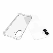 Husa pentru iPhone 16 Plus Anti Shock 1.5 mm Reinforced 4 corners (transparent)