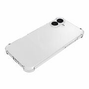 Husa pentru iPhone 16 Plus Anti Shock 1.5 mm Reinforced 4 corners (transparent)