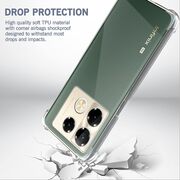 Husa pentru Infinix Note 40 Pro 4G Anti-Shock 1.5mm reinforced 4 corners, transparent