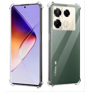 Husa pentru Infinix Note 40 Pro 4G Anti-Shock 1.5mm reinforced 4 corners, transparent