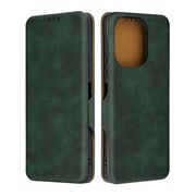 Husa tip carte pentru  Xiaomi Redmi 13 Smart Wallet fata - spate protectie 360 - verde