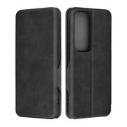 Husa tip carte pentru Oppo Reno 12 Pro Smart Wallet fata - spate protectie 360 - negru