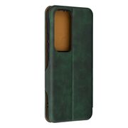 Husa tip carte pentru Oppo Reno 12 Pro Smart Wallet fata - spate protectie 360 - verde