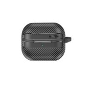 Techsuit - carbonfiber - for samsung galaxy buds 3 / 3 pro - black