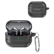 Techsuit - carbonfiber - for samsung galaxy buds 3 / 3 pro - black
