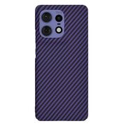 Husa pentru  Motorola Edge 50 Pro CarbonFiber UltraSlim, Lightweight, mov