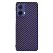 Husa pentru  Motorola Moto G85 CarbonFiber UltraSlim, Lightweight, mov