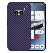 Husa pentru  Nothing Phone (2a), (2a) Plus CarbonFiber UltraSlim, Lightweight, mov