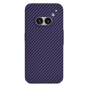 Husa pentru  Nothing Phone (2a), (2a) Plus CarbonFiber UltraSlim, Lightweight, mov