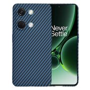 Husa pentru  OnePlus Nord 3 CarbonFiber UltraSlim, Lightweight, albastru