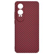 Husa pentru  OnePlus Nord CE4 Lite CarbonFiber UltraSlim, Lightweight, rosu