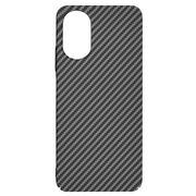 Husa pentru  Oppo A18, A38 CarbonFiber UltraSlim, Lightweight, negru