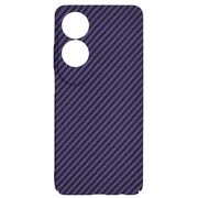 Husa pentru  Oppo A60 CarbonFiber UltraSlim, Lightweight, mov