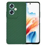 Husa pentru  Oppo A79 5G CarbonFiber UltraSlim, Lightweight, verde