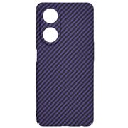 Husa pentru  Oppo A98 CarbonFiber UltraSlim, Lightweight, mov