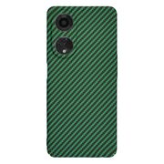 Husa pentru  Oppo A98 CarbonFiber UltraSlim, Lightweight, verde