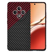 Husa pentru  Oppo Reno 12F, 12FS CarbonFiber UltraSlim, Lightweight, rosu