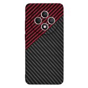 Husa pentru  Oppo Reno 12F, 12FS CarbonFiber UltraSlim, Lightweight, rosu