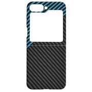 Husa pentru  Samsung Galaxy Z Flip 6 CarbonFiber UltraSlim, Lightweight, albastru