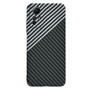 Husa pentru  Xiaomi Redmi Note 12S 4G CarbonFiber UltraSlim, Lightweight, negru / gri