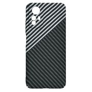 Husa pentru  Xiaomi Redmi Note 12S 4G CarbonFiber UltraSlim, Lightweight, negru / gri