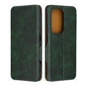 Husa tip carte pentru Honor 90 Smart Wallet fata - spate protectie 360 - verde