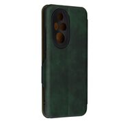 Husa tip carte pentru Honor 200 Pro Smart Wallet fata - spate protectie 360 - verde