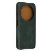 Husa tip carte pentru Huawei Nova 12i Smart Wallet fata - spate protectie 360 - verde