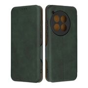 Husa tip carte pentru OnePlus 12 Smart Wallet fata - spate protectie 360 - verde