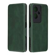 Husa tip carte pentru Oppo A79 5G Smart Wallet fata - spate protectie 360 - verde